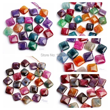 Free Shipping 12,14.16.18,20mm Faceted Cracked Multicolor Agates Rhombic Shape DIY Loose Beads Strand 15" Jewellery Making wj31
Free Shipping 12,14.16.18,20mm Faceted Cracked Multicolor Agates Rhombic Shape DIY Loose Beads Strand 15" Jewellery Making wj31