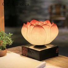 Creative new Chinese art RETRO lotus living room lamp bedside table bedroom warm decorative lamp free shipping
Creative new Chinese art RETRO lotus living room lamp bedside table bedroom warm decorative lamp free shipping