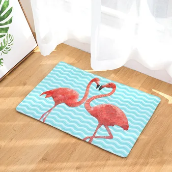 Animal Oil Color Flamingo Love Hand Painted Painting Tropical Plants Entrance Door Mat Nativity Porch Carpet Large Sponge Modern
Animal Oil Color Flamingo Love Hand Painted Painting Tropical Plants Entrance Door Mat Nativity Porch Carpet Large Sponge Modern