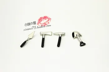 Mini Dollhouse Miniature play scene model accessories mini outdoor tools 4 sets
Mini Dollhouse Miniature play scene model accessories mini outdoor tools 4 sets