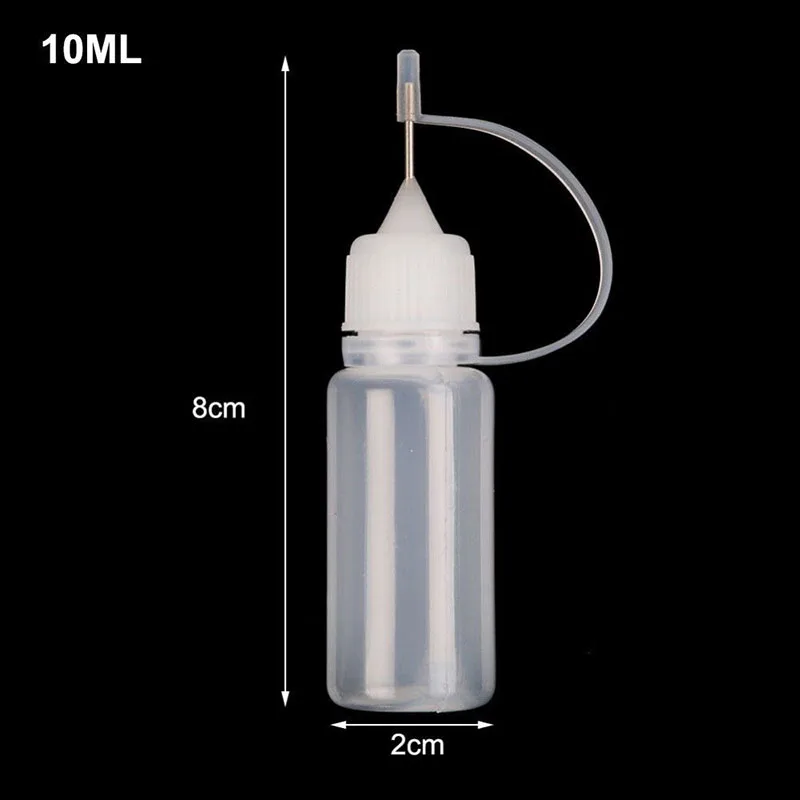 Hot 10Pcs 10ML PE Glue Applicator Needle Squeeze Bottle for Paper Quilling DIY Scrapbooking Crafts SJ66
Hot 10Pcs 10ML PE Glue Applicator Needle Squeeze Bottle for Paper Quilling DIY Scrapbooking Crafts SJ66