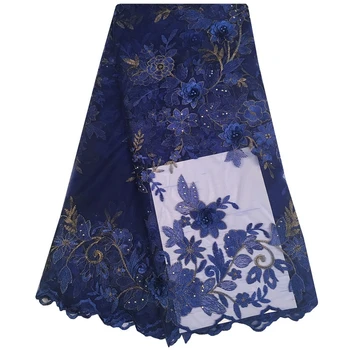 Nigeria Tulle Lace Embroidered Fashion Beaded Fabric For Women Dress African French Lace Fabric 5 Yards A1102
Nigeria Tulle Lace Embroidered Fashion Beaded Fabric For Women Dress African French Lace Fabric 5 Yards A1102