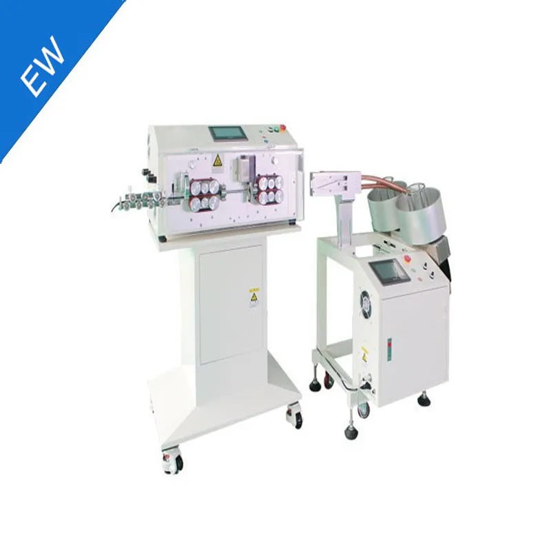 EW-05G Power Chords Cutting Stripping Winding Machine