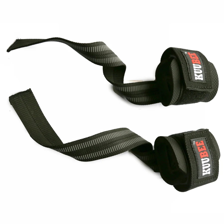 Weight Lifting Straps Anti-skid Workout Power Training Support Barbell belt Hand Bar Wrist Wrap bands Weight Lifting Straps Anti-skid Workout Power Training Support Barbell belt Hand Bar Wrist Wrap bands