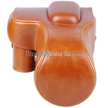 Brown Leather Camera Pouch Detachable Case Bag Shoulder StrapFor Ni@on D3200 D3300 18-55mm Lens
Brown Leather Camera Pouch Detachable Case Bag Shoulder StrapFor Ni@on D3200 D3300 18-55mm Lens