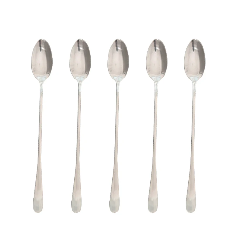 2Pcs Long Handle Spoons Stainless Steel Tea Coffee Spoon Ice Cream Teaspoons Kitchen Tool Tableware Accessories Flatware
2Pcs Long Handle Spoons Stainless Steel Tea Coffee Spoon Ice Cream Teaspoons Kitchen Tool Tableware Accessories Flatware