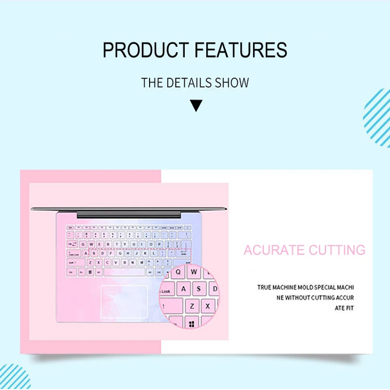 GOOYIYO 2019 новая наклейка для ноутбука верхняя виниловая DIY Цветная кожа Macbook Air Retina Pro