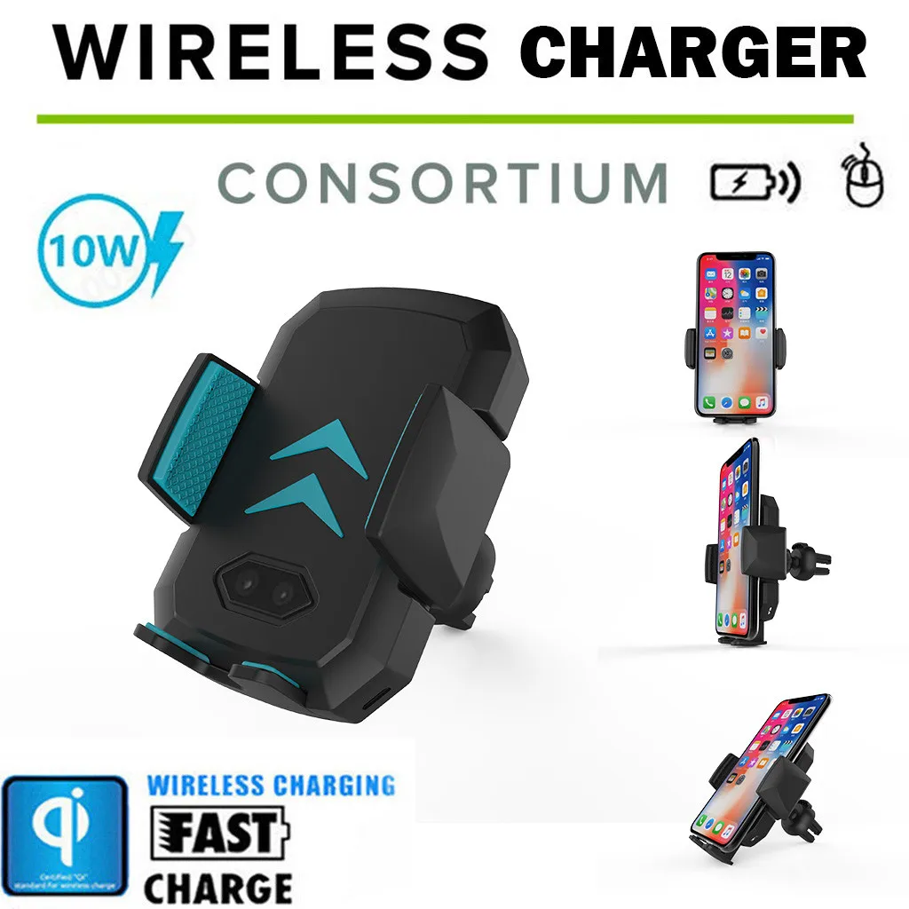 Carprie 10W Qi Wireless Fast Charger Car Mount Holder Automatic Infrared Sensor Quick Charging Hot 19Apr18
Carprie 10W Qi Wireless Fast Charger Car Mount Holder Automatic Infrared Sensor Quick Charging Hot 19Apr18