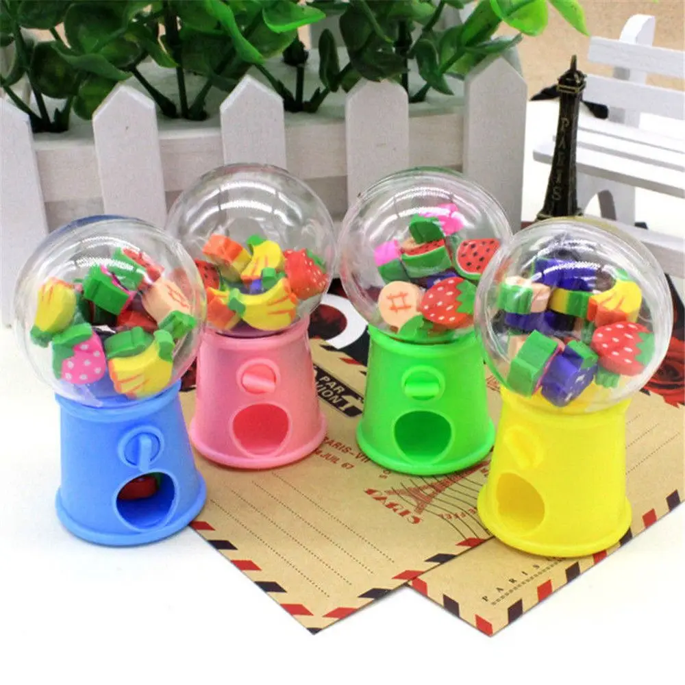 1PCS Creative Cartoon Fruit Eraser Machine eraser Dispenser Machine Stationery Office Christmas Gift for Student
1PCS Creative Cartoon Fruit Eraser Machine eraser Dispenser Machine Stationery Office Christmas Gift for Student