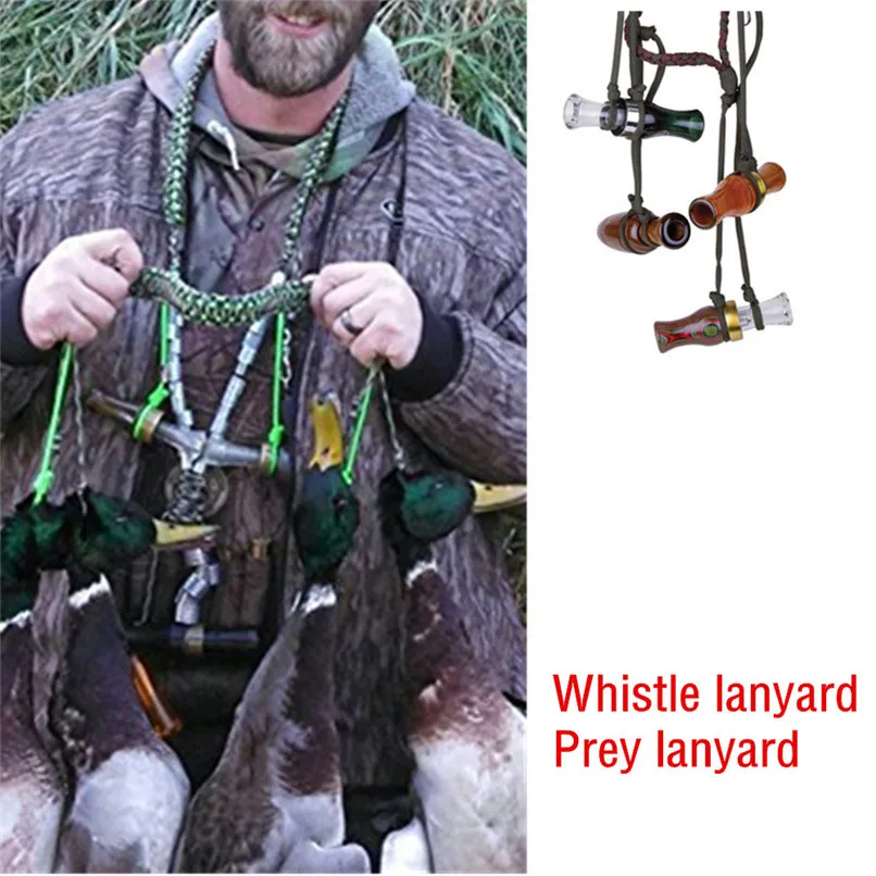 Hunting Hunting Whistle Lanyard Duck Call Lanyard Secures 5 Calls Premium Hand Braided Camouflage for Hunting
Hunting Hunting Whistle Lanyard Duck Call Lanyard Secures 5 Calls Premium Hand Braided Camouflage for Hunting