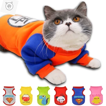 Summer Pet Dog Cat Clothes Cartoon Costume Cat Cotton Vest Hoodie Cool Soft Kitten Puppy Outfit
Summer Pet Dog Cat Clothes Cartoon Costume Cat Cotton Vest Hoodie Cool Soft Kitten Puppy Outfit