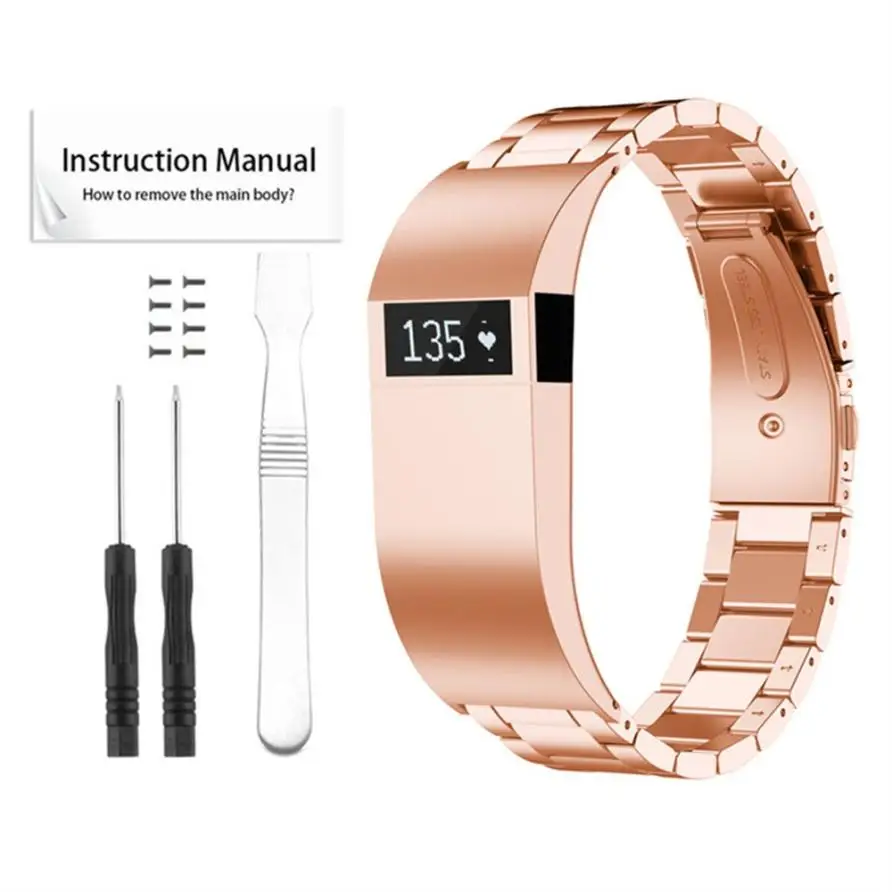 New high quality Stainless Steel Strap Wrist Band Replacement Bracelet For Fitbit Charge HR drop shipping apr17
New high quality Stainless Steel Strap Wrist Band Replacement Bracelet For Fitbit Charge HR drop shipping apr17