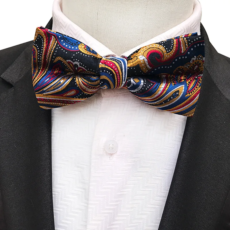 14 Color Men's Classic Polyester Silk Bow Ties Man Bowtie Floral Polka Dot Butterfly Bowknot Groom Wedding Accessories Bows
14 Color Men's Classic Polyester Silk Bow Ties Man Bowtie Floral Polka Dot Butterfly Bowknot Groom Wedding Accessories Bows