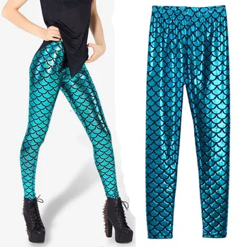 Fashion Fish Scale Mid waist leggings Imitate Leather Shining Pants Night bar sexy capris
Fashion Fish Scale Mid waist leggings Imitate Leather Shining Pants Night bar sexy capris