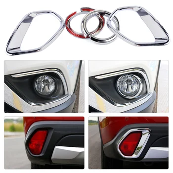 DWCX 4Pcs ABS Chrome Plated Front Fog Light Lamp Cover + Rear Fog Light Lamp Cover Trim Fit for MITSUBISHI Outlander 2016 2017
DWCX 4Pcs ABS Chrome Plated Front Fog Light Lamp Cover + Rear Fog Light Lamp Cover Trim Fit for MITSUBISHI Outlander 2016 2017