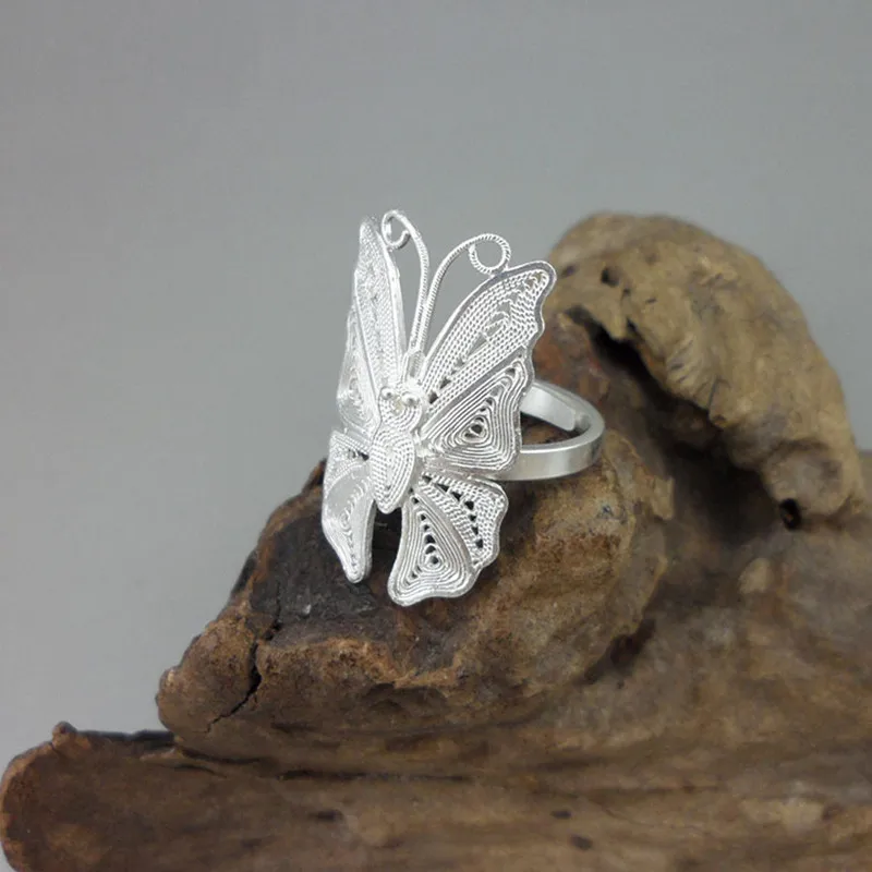 Butterfly Bohemian Big Engagement Sterling Silver Rings For Women Wedding Ring Party Hyperbole Jewelry Handmade Ethnic Vintage
Butterfly Bohemian Big Engagement Sterling Silver Rings For Women Wedding Ring Party Hyperbole Jewelry Handmade Ethnic Vintage