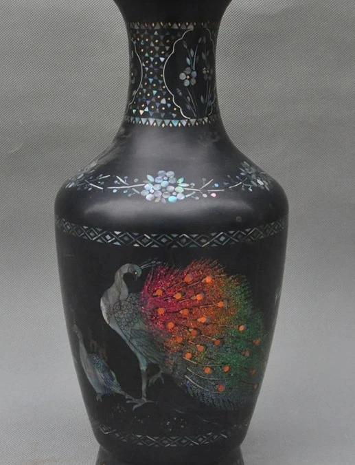 Marked Old Chinese Lacquerwork Flower Peacocks Maurya Statue Bottle Pot Jar Vase
Marked Old Chinese Lacquerwork Flower Peacocks Maurya Statue Bottle Pot Jar Vase