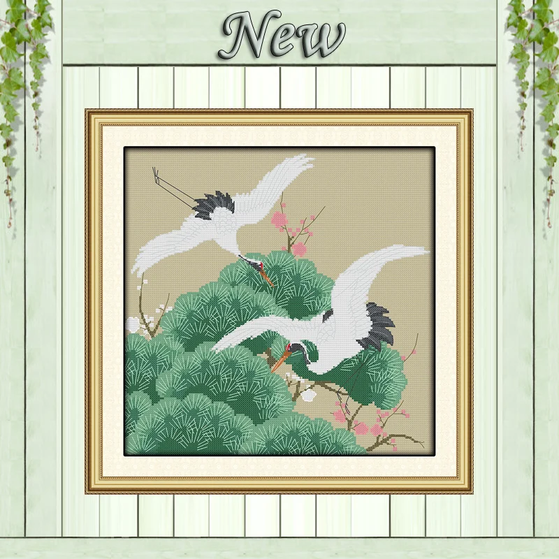 White crane spreads wings animals painting counted printed on fabric DMC 11CT 14CT kits Cross Stitch embroidery needlework Sets
White crane spreads wings animals painting counted printed on fabric DMC 11CT 14CT kits Cross Stitch embroidery needlework Sets