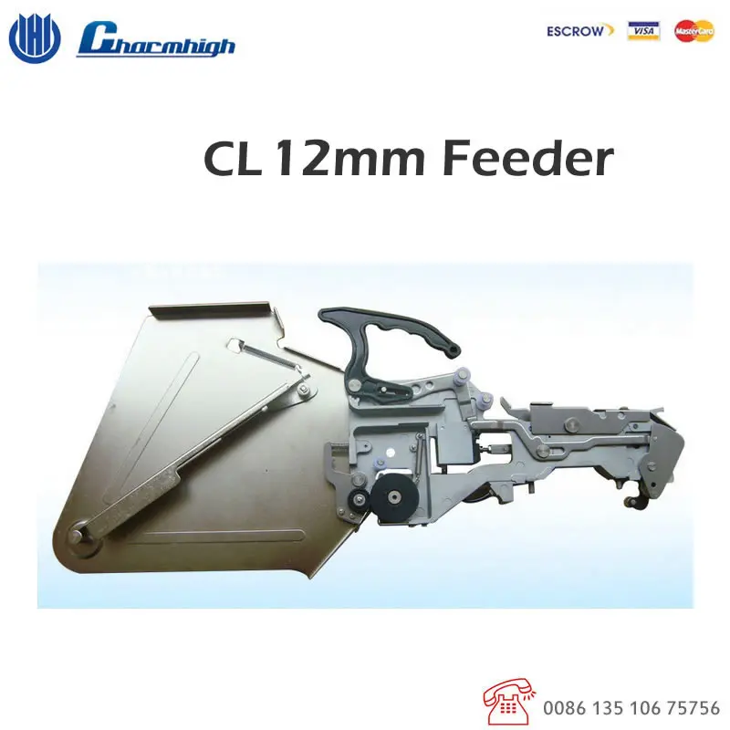 Standard Yamaha Pneumatic Feeder (12mm) for CHMT530P Advanced SMT Chip Mounter Pick and Place Machine Spare Parts
Standard Yamaha Pneumatic Feeder (12mm) for CHMT530P Advanced SMT Chip Mounter Pick and Place Machine Spare Parts