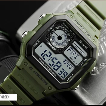 Men Compass Sports Watches Countdown Digital LED Pedometer Calories Waterproof Watch Women Male Clocks reloj hombre 2018 SKMEI
Men Compass Sports Watches Countdown Digital LED Pedometer Calories Waterproof Watch Women Male Clocks reloj hombre 2018 SKMEI