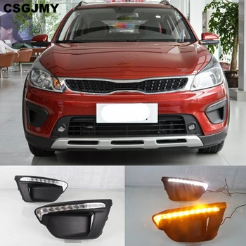 CSGJMY 1Pair Car 12V DRL Day Lights Lamp For Russia KIA RIO X-Line 2018 2019 foglamp Auto Driving Daytime Running Lights Car DRL
CSGJMY 1Pair Car 12V DRL Day Lights Lamp For Russia KIA RIO X-Line 2018 2019 foglamp Auto Driving Daytime Running Lights Car DRL