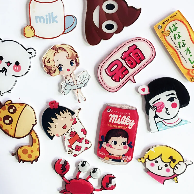 Hot Funny Cute Cartoon Badges Acrylic Animal Milk Crab Brooches Bags Pins 1pc Dog Deer Broches For Women Kids Jewelry Gifts
Hot Funny Cute Cartoon Badges Acrylic Animal Milk Crab Brooches Bags Pins 1pc Dog Deer Broches For Women Kids Jewelry Gifts