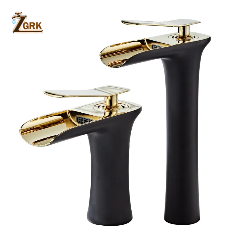 ZGRK Basin Faucets Waterfall Bathroom Faucet Single handle Basin Mixer Tap Bath Faucet Brass Sink Water Crane Silver
ZGRK Basin Faucets Waterfall Bathroom Faucet Single handle Basin Mixer Tap Bath Faucet Brass Sink Water Crane Silver