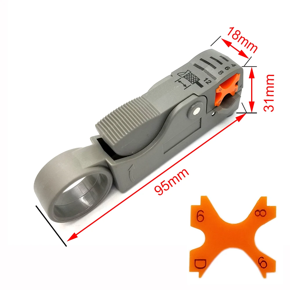 Coaxal Cable Crimper Wire Stripper Tool Kit Coaxal Cable Crimper Wire Stripper Tool Kit