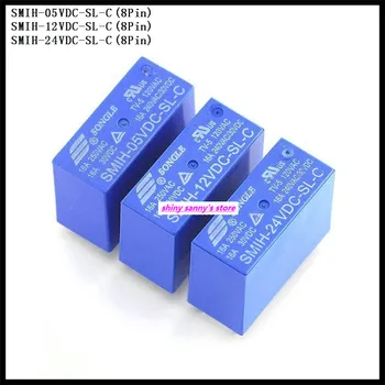 3pcs/Lot SONGLE Power Relay SMIH-05VDC-SL-C , SMIH-12VDC-SL-C , SMIH-24VDC-SL-C 8Pin 5V 12V 24V 16A Brand New
3pcs/Lot SONGLE Power Relay SMIH-05VDC-SL-C , SMIH-12VDC-SL-C , SMIH-24VDC-SL-C 8Pin 5V 12V 24V 16A Brand New