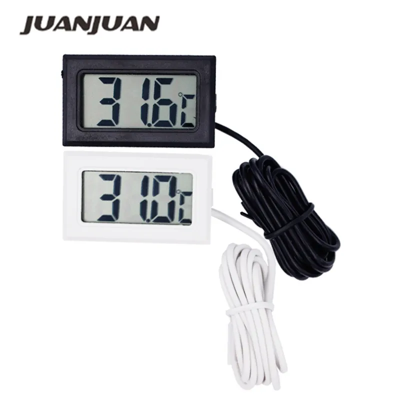 

Mini Digital LCD Indoor Convenient Temperature Sensor Humidity Meter Thermometer Hygrometer Gauge 30%off