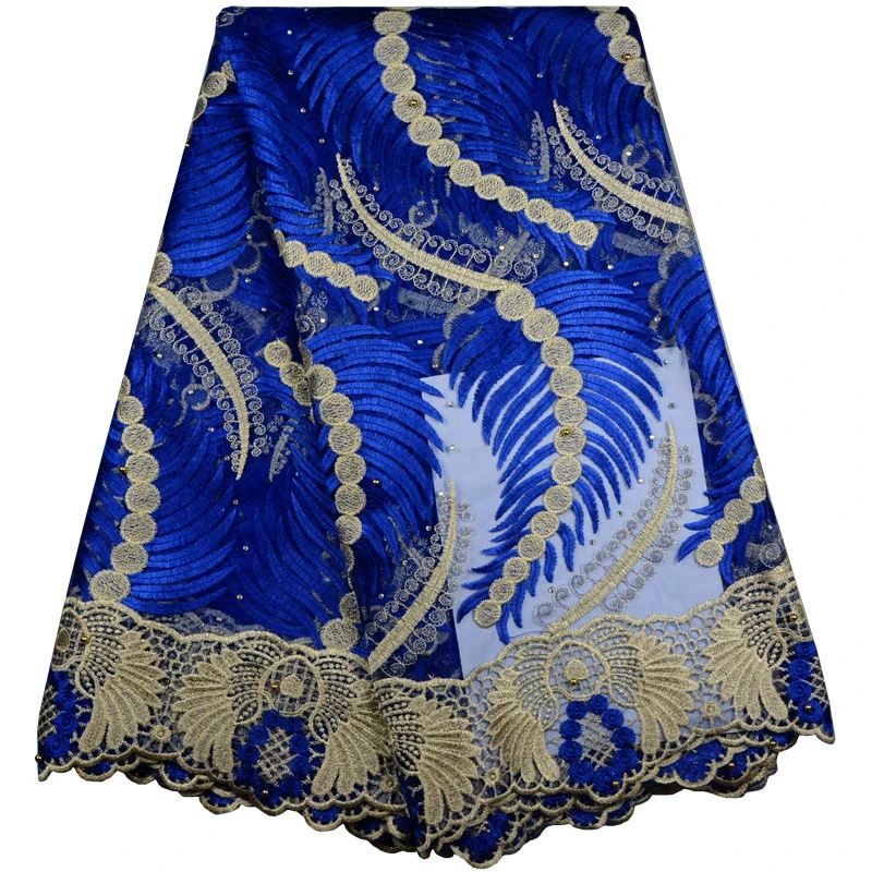 African Cord Lace High Quality French Lace Fabric With Stones Blue Color African Lace Fabric For Nigerian Wedding Dress F644
African Cord Lace High Quality French Lace Fabric With Stones Blue Color African Lace Fabric For Nigerian Wedding Dress F644