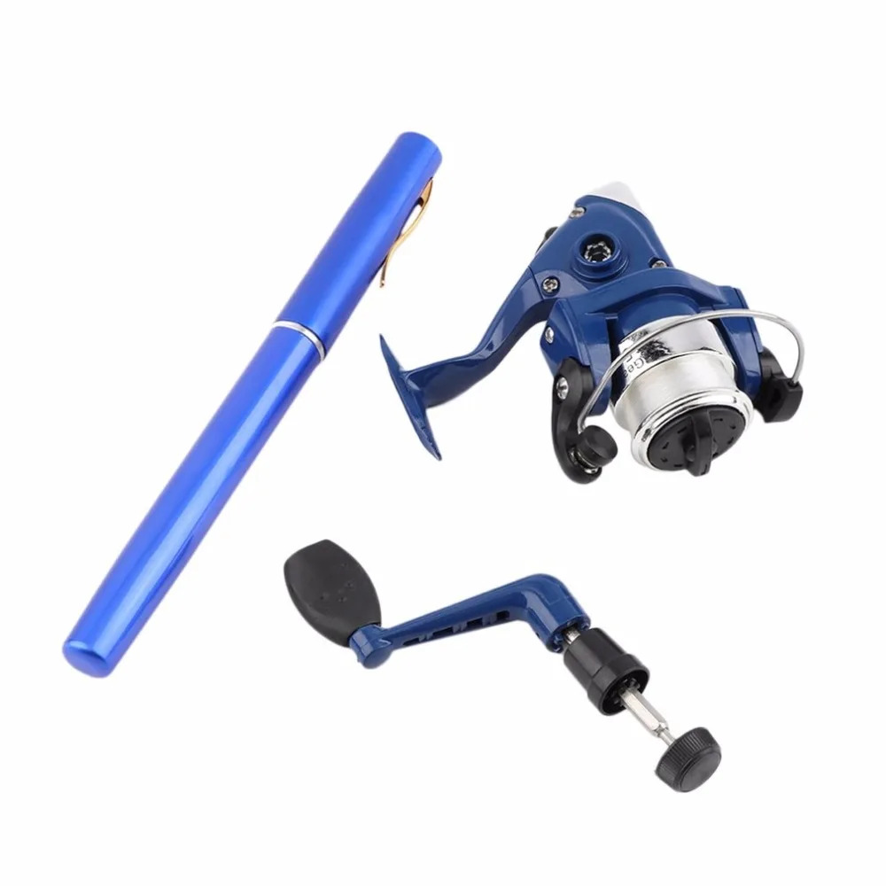 Ice Fishing Telescopic Rod Portable Pen Rods Pocket Aluminum Alloy Fishing Spinning Rod Pole With Fish Reel Fishing Tackle
Ice Fishing Telescopic Rod Portable Pen Rods Pocket Aluminum Alloy Fishing Spinning Rod Pole With Fish Reel Fishing Tackle