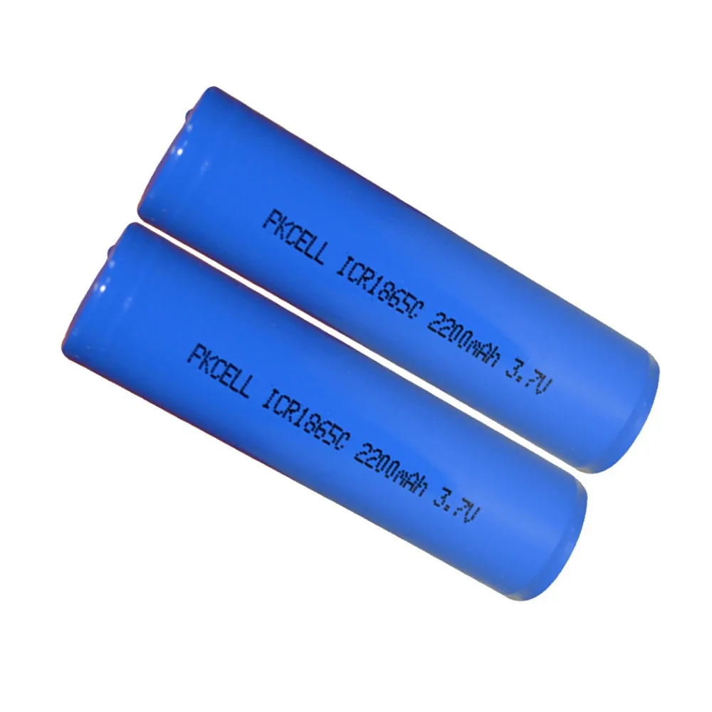 New 2pcs/lot PKCELL Battery 18650 2200mah li-ion batteries rechargeable Battery li ion bateria - 2pcs lithium ion battery
New 2pcs/lot PKCELL Battery 18650 2200mah li-ion batteries rechargeable Battery li ion bateria - 2pcs lithium ion battery