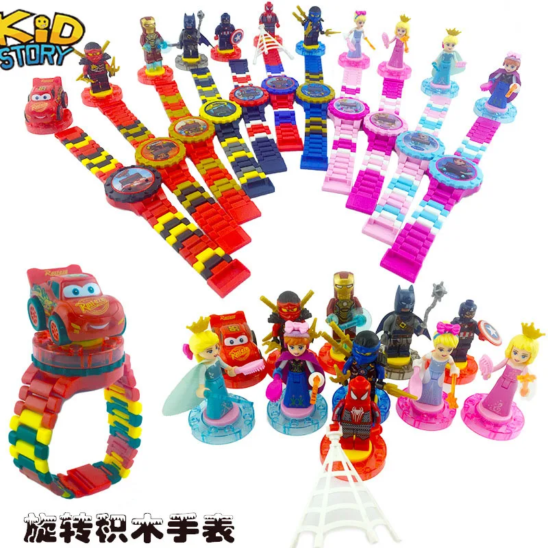 Super Hero Watch Building blocks Ninjagoed Marveling Avengers Figures Bricks Toys Compatible with Legoed Princessing Watch YF30
Super Hero Watch Building blocks Ninjagoed Marveling Avengers Figures Bricks Toys Compatible with Legoed Princessing Watch YF30
