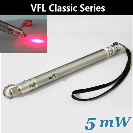 Classic Series Enough Power 5mW VFL Visual Fault Locator Red Laser Light Pen Fiber Optic Cable Tester 5KM Range, VFL5A
Classic Series Enough Power 5mW VFL Visual Fault Locator Red Laser Light Pen Fiber Optic Cable Tester 5KM Range, VFL5A