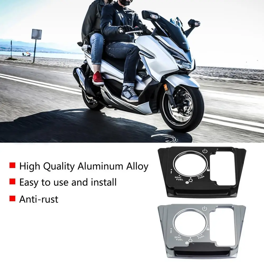 Motorcycle Ornamental Motorcycle Electric Lock Switch Cover Frame for Honda Forza 300 2018-2019 Motocycle Accesorios
Motorcycle Ornamental Motorcycle Electric Lock Switch Cover Frame for Honda Forza 300 2018-2019 Motocycle Accesorios