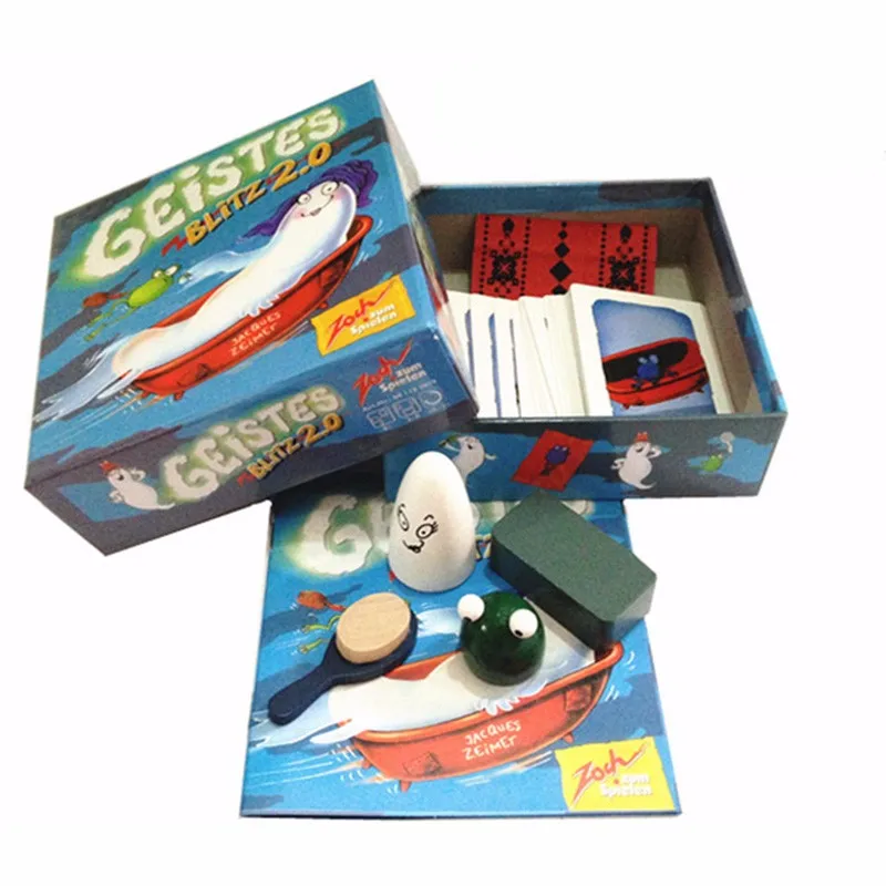 Geites Blitz 2 0 семейная настольная игра настольные игры быстрая реакции с английскими