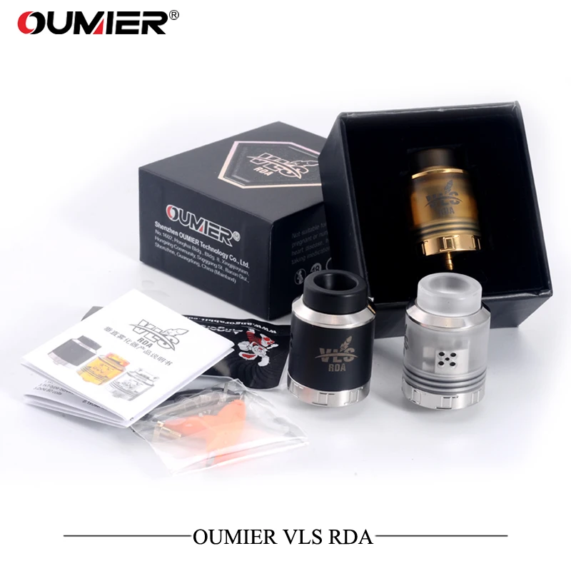Original OUMIER VLS RDA Tank 1.5ml Capacity Support Single /Dual Coils Replaceable BF Pin For Squonk MOD E-cig Atomizer
Original OUMIER VLS RDA Tank 1.5ml Capacity Support Single /Dual Coils Replaceable BF Pin For Squonk MOD E-cig Atomizer