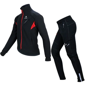 2019 New Winter Fleece Thermal Cycling Jacket Coat Reflective Bicycle Clothing Set Sportswear Windproof MTB Bike Jerseys Clothes
2019 New Winter Fleece Thermal Cycling Jacket Coat Reflective Bicycle Clothing Set Sportswear Windproof MTB Bike Jerseys Clothes