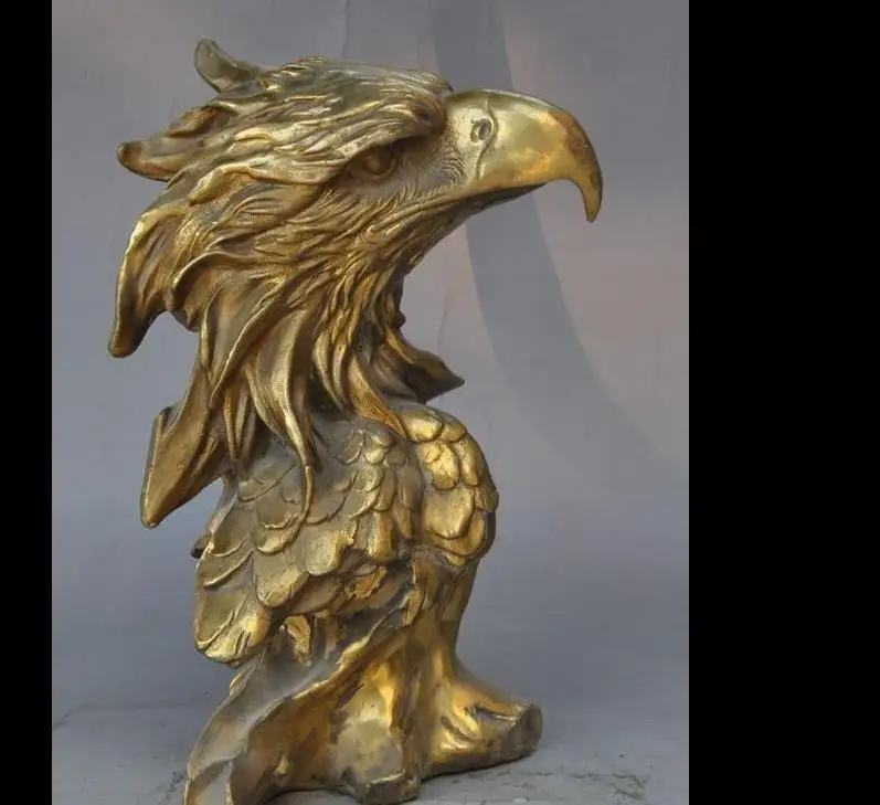 671115552++++Chinese fengshui brass Air overlord Hawk Eagle Bird Jove Head Bust Animal Statue
671115552++++Chinese fengshui brass Air overlord Hawk Eagle Bird Jove Head Bust Animal Statue