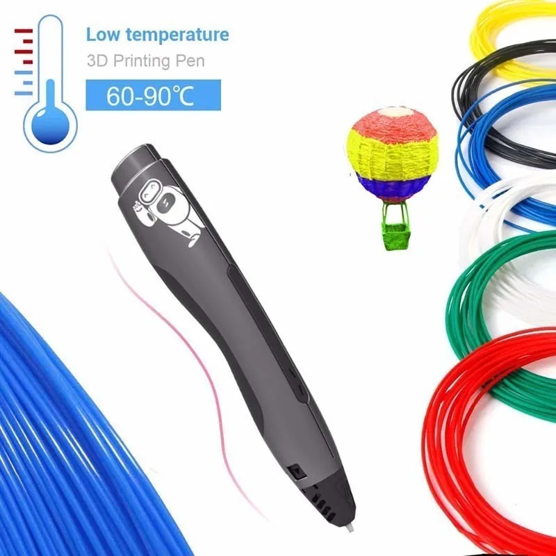 Best Sellers SL-400A Low Temperature Children 3D Drawing Pen School Education 3D Printing Pens DIY Gift Gadget Black Color
Best Sellers SL-400A Low Temperature Children 3D Drawing Pen School Education 3D Printing Pens DIY Gift Gadget Black Color