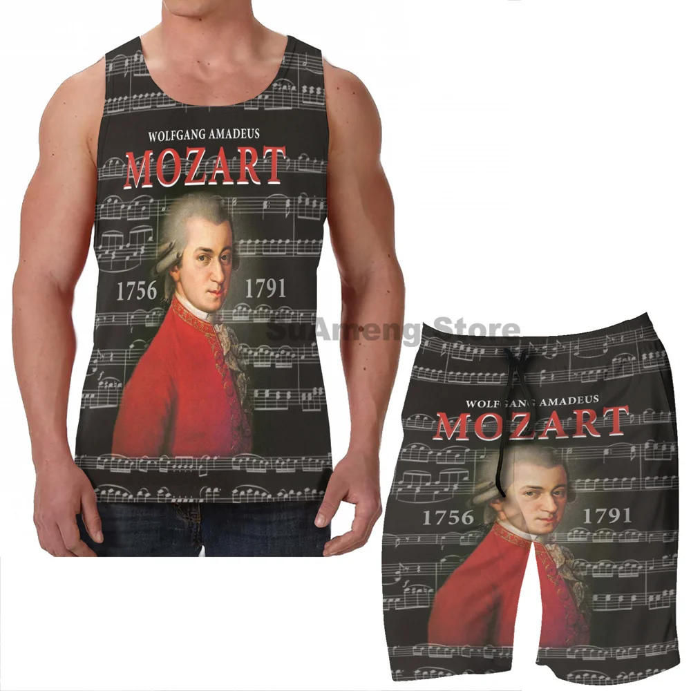 Summer Casual funny print men Tank Tops Women Wolfgang Amadeus Mozart men Board beach shorts women sets fitness sleeveless vest
Summer Casual funny print men Tank Tops Women Wolfgang Amadeus Mozart men Board beach shorts women sets fitness sleeveless vest