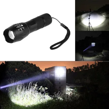 Portable Tactical Flashlight Water Resistant T6 Led 1000 Lumen Camping Torch Pocket-Sized 5 Light Mode 2pcs/set
Portable Tactical Flashlight Water Resistant T6 Led 1000 Lumen Camping Torch Pocket-Sized 5 Light Mode 2pcs/set
