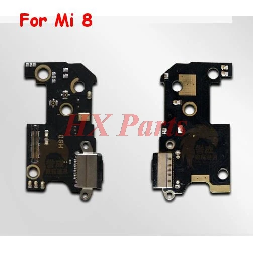 Фото Usb-порт для зарядки гибкий кабель Xiaomi Mi 8 Mi8 USB зарядное устройство разъем