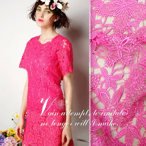 Water Soluble Lace Embroidery Cloth Hollow Three-dimensional Flower Dress Coat Fabric Cloth DIY
Water Soluble Lace Embroidery Cloth Hollow Three-dimensional Flower Dress Coat Fabric Cloth DIY
