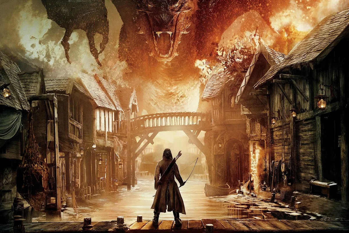 The Hobbit Battle of the Five Army PDY124 пользовательская печать стены Интерьер Декор для дома