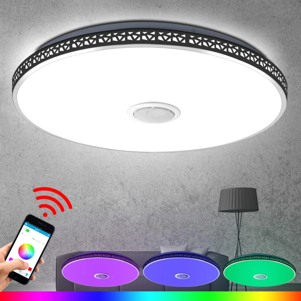 Modern RGB Ceiling Light LED Lamp Panel Round Hall Surface Mount APP Flush Remote Control Living Room Bedroom Lighting Fixture
Modern RGB Ceiling Light LED Lamp Panel Round Hall Surface Mount APP Flush Remote Control Living Room Bedroom Lighting Fixture