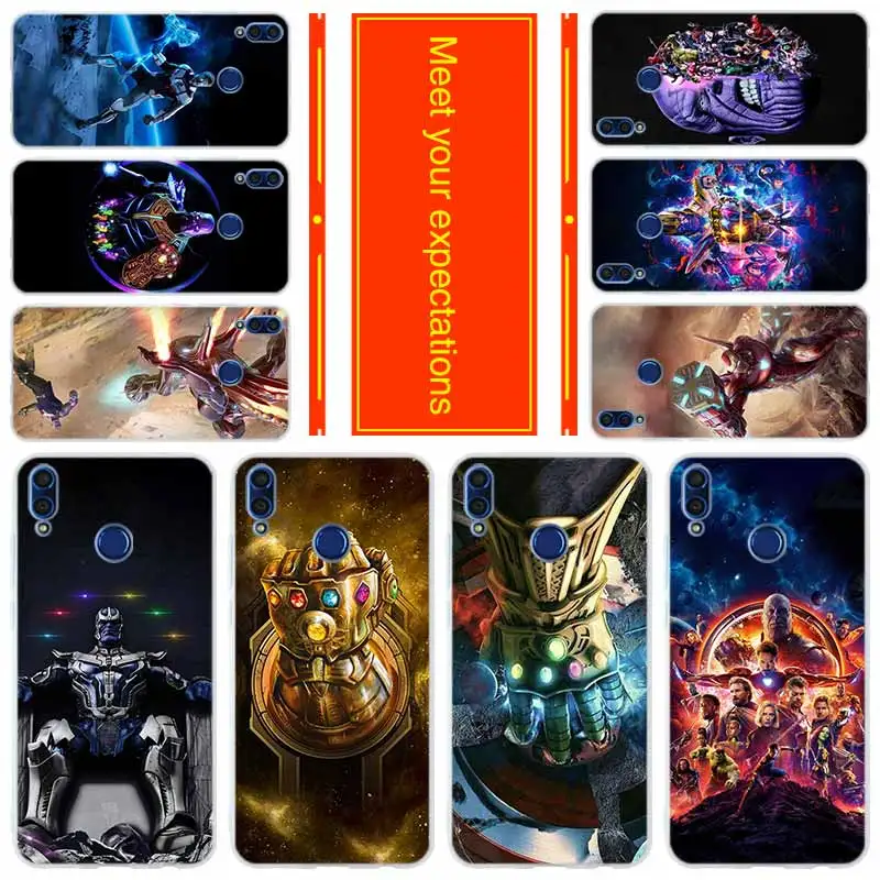Phone for HUAWEI Honor 10 9 i lite Cover Honor 8X a max 9lite 7 6 X 7a pro V20 Play Cover Case Marvel Avengers Infinity War
Phone for HUAWEI Honor 10 9 i lite Cover Honor 8X a max 9lite 7 6 X 7a pro V20 Play Cover Case Marvel Avengers Infinity War
