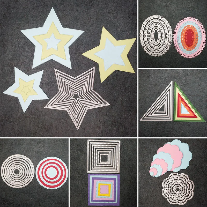 Hot Sale Circle Heart Scrapbooking 1Set Background Oval Craft Dies Cutting Dies Lace Frame Metal Rectangle For Card Making
Hot Sale Circle Heart Scrapbooking 1Set Background Oval Craft Dies Cutting Dies Lace Frame Metal Rectangle For Card Making