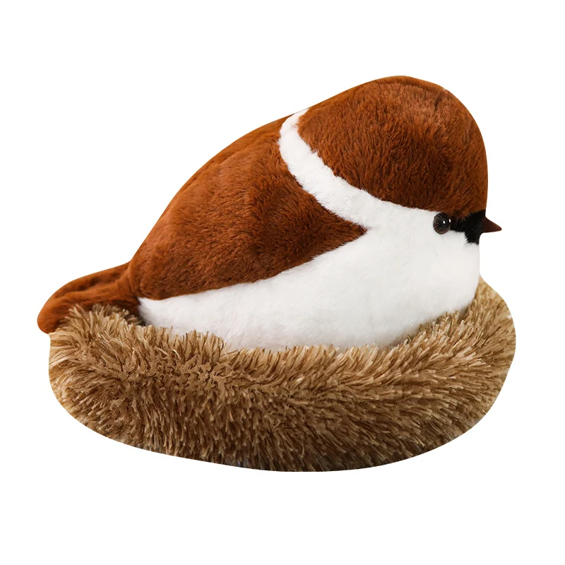 1pc Simulation Sparrow Plush Toy Stuffed Animal Bird Sparrow Toy Sparrow Doll Toys For Children Baby Toys Home Decoration
1pc Simulation Sparrow Plush Toy Stuffed Animal Bird Sparrow Toy Sparrow Doll Toys For Children Baby Toys Home Decoration